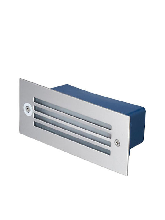 Geyer Стенен Външен Плафон LED IP65 3W с Топло бяло Светлина 11x40x5.5εκ.