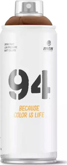 Montana Colors Spray Paint 94 with Matt Effect Coffee Brown RV-100 400ml