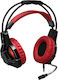 Defender Lester Über Ohr Gaming-Headset mit Verbindung 2x3,5mm / USB Rot