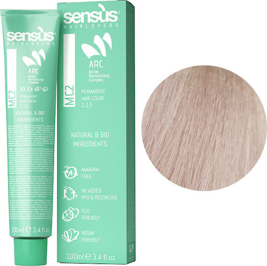 Sensus MC2 Hair Dye no Ammonia 101ss Ash 100ml