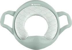 Kikka Boo Toddler Toilet Seat Soft-Padded with Handles Shape of Sea Green