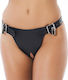 Rimba Leather Chastity Briefs With Padlocks Ζώνη Αγνότητας