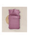 Borea Sheet Super-Double with Elastic 160x200+40cm. Solid 13 Sapio Apple