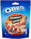 Oreo Crunchy Bites Dipped Biscuits Chocolate & Milk Cream 110gr