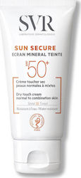 SVR Laboratoire Dermatologique Sun Secure Mineral Screen За Нормална Към Комбинирана Кожа SPF50 Оцветен 60гр