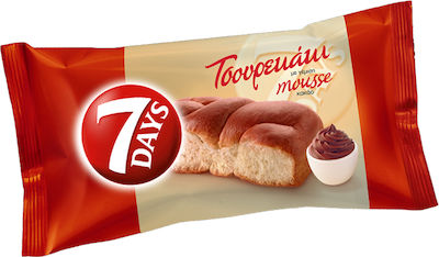 7days Snack Τσουρέκι with Flavour Κακάο 85gr 1pcs