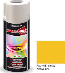 Ambro-Sol Σπρέι Βαφής V400 Ακρυλικό Zinc Yellow...