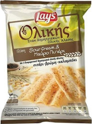 Lay's Πατατάκια Snack Ολικής Άλεσης Sour Cream & Πιπεριές με Γεύση 95gr