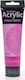 Phoenix Arts Artist's Acrylics Value Series Acrylic Paint Set in Fuchsia color Quinacridone Rose 332 100ml 1pcs