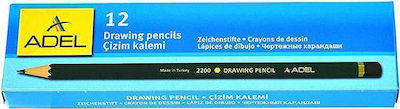 Adel 2200 Drawing Pencil 8B Green