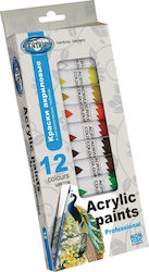 Centrum Acrylic Paints Acrylic Paint Set in Mehrfarbig color 12ml 12Stück 83561