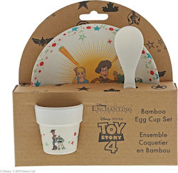 Enesco Set De Hrană Din Bambus 3 Piese Enesco Set De Hrană Din Bambus 3 Piese