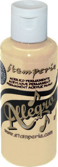 Stamperia Allegro Acrylic Paint Set in Beige color Altes Elfenbein 59ml 1Stück