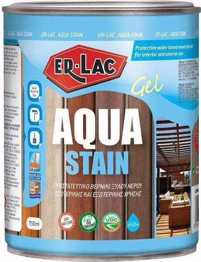 ER-LAC Aqua Stain Gel Пропитка за Вода 2004 Орегон Мат 2.5лт
