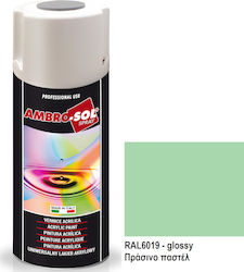 Ambro-Sol Σπρέι Βαφής V400 Ακρυλικό Pastel Gree...