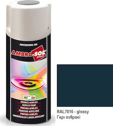 Ambro-Sol Спрей Боядисване V400 Антрацитно Сиво RAL 7016 400ml Ambro-Sol Спрей Боядисване V400 Антрацитно Сиво RAL 7016 400ml