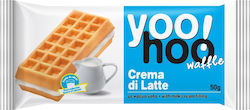 yoo! hoo Waffles Κρέμα Γάλα Γέμιση 50gr 1pcs