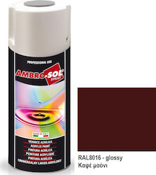 Ambro-Sol Σπρέι Βαφής V400 Ακρυλικό Mahogany Br...