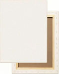 +Efo Καμβάς σε Τελάρο Λευκός Ορθογώνιος με Σφήνες 30x40εκ. 380gr/m²