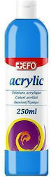 +Efo Acrylic Acrylic Paint Set in Light Blue color Blue 250ml 1pcs 387510