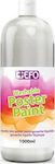 +Efo Poster Paint Tempera Colour Paint Bottle 1000ml Silver