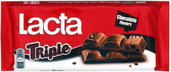 Lacta Triple Choco Chocolate Milk 90gr 1pcs