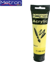 Metron Acrylic 100ml Lemon Yellow 215