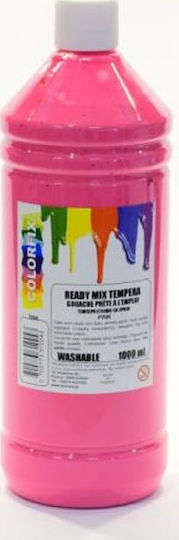 Colorfix Ready Mix Τέμπερα Ζωγραφικής Ροζ σε Μπουκάλι 1000ml