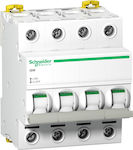 Schneider Electric Acti 9 iSW Четириполюсен Релсов превключвател 415V 40Спецификация