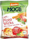 MOGLi Erdnussflips Pizza Sticks mit Käse und Olivenöl mit Geschmack Käse 75gr