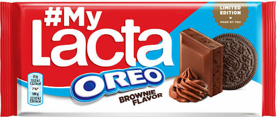 Lacta Oreo Brownies Шоколад Мляко Орео браунис 105gr 1бр