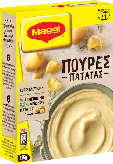 Maggi Puree Potato Powder Gluten Free 125gr