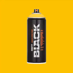 Montana Cans Σπρέι Βαφής BLK με Ματ Εφέ Yellow ...