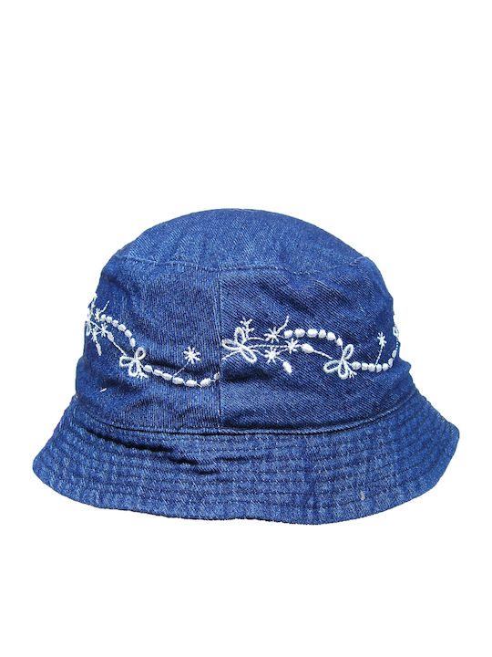 Children's Bucket Hat Girl Blue Jean