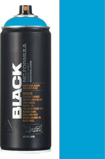 Montana Cans Σπρέι Βαφής BLK με Ματ Εφέ Light Blue 400ml