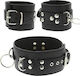 Dream Toys Blaze Collar & Cuff Set Σετ για Δέσιμο Λαιμού & Άκρων σε Μαύρο Χρώμα