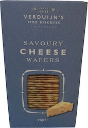 Verduijn's Crackers Savoury Cheese Wafers With Cheese Flavor 75gr
