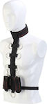 Dream Toys Blaze Collar Body Restraint in Schwarz Farbe