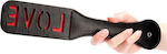 Shots Ouch Paddle Love Paddle in Black Color