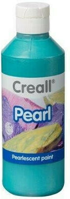 Creall Pearl Tempera Colour Paint Bottle 250ml Blue Bluegreen 10