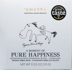 Anassa Organics Μείγμα Βοτάνων Pure Happiness Μέντα / Φασκόμηλο / Μελισσόχορτο / Μείγμα Βοτάνων Βιολογικό 10 Φακελάκια Anassa Organics Μείγμα Βοτάνων Pure Happiness Μέντα / Φασκόμηλο / Μελισσόχορτο / Μείγμα Βοτάνων Βιολογικό 10 Φακελάκια