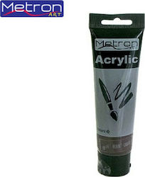 Metron Acrylic Acrylic Paint Set in Braun color Gebranntes Bernstein 687 100ml 1Stück