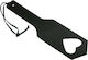 Zado Leather Heartpaddle Paddle σε Μαύρο Χρώμα