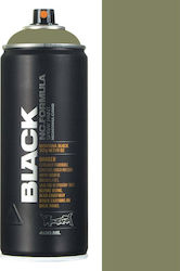 Montana Cans Spray Paint BLK with Matt Effect M...