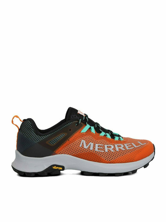 Merrell MTL Long Sky Ανδρικά Αθλητικά Παπούτσια Trail Running Πορτοκαλί