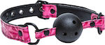 Ns Novelties Sinful Breathable Ball Gag Knebel in Rosa Farbe