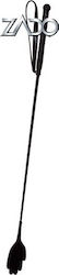 Zado Leather Black Whip Падъл в Черен Цвят