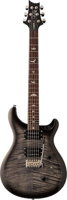 PRS Guitars SE Custom 24 2021 Ηλεκτρική Κιθάρα 6 Χορδών με Ταστιέρα Rosewood και Σχήμα Double Cut Charcoal Burst