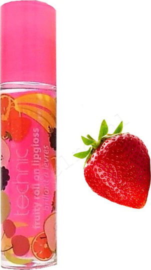 Technic Technic Fruity Roll On Lip Gloss Strawberry 6ml