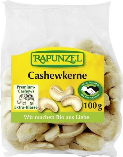 Rapunzel Ungebrannt Biologisch Cashews Roh 100gr